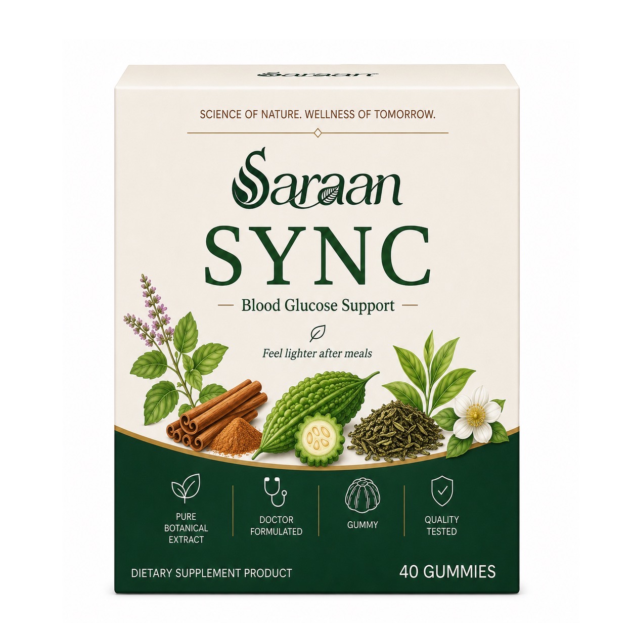 Saraan® Sync — Blood Glucose Support