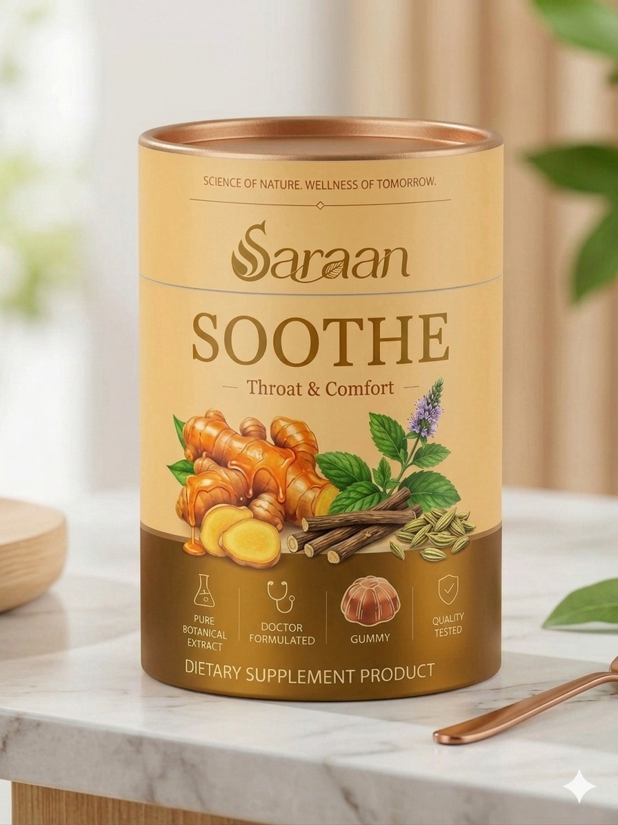 Saraan SOOTHE — Throat & Comfort.
