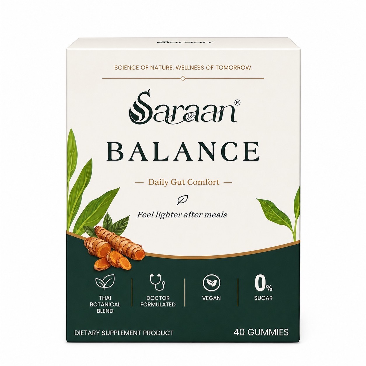 Saraan® Balance — Daily Gut Comfort